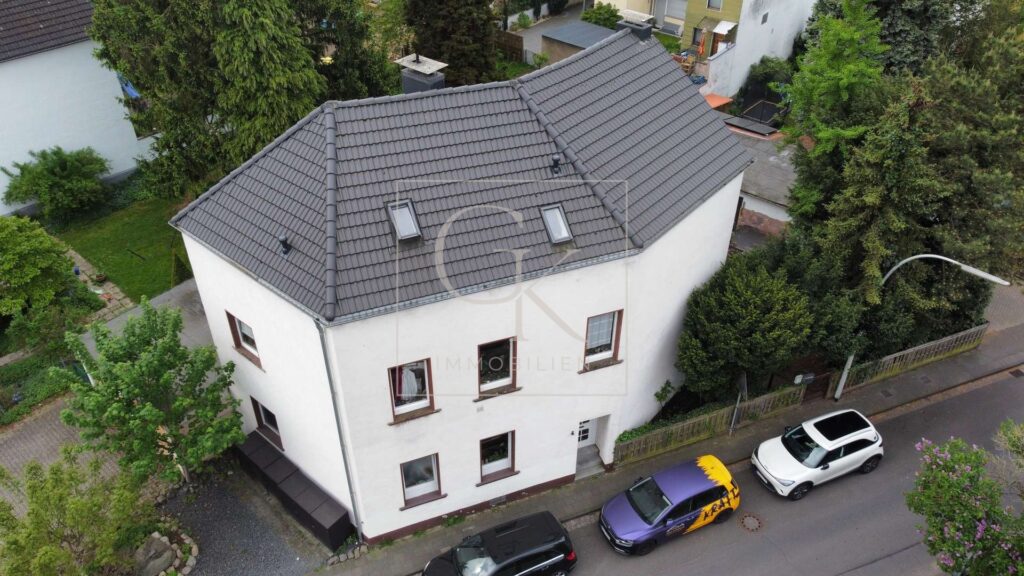Haus von oben