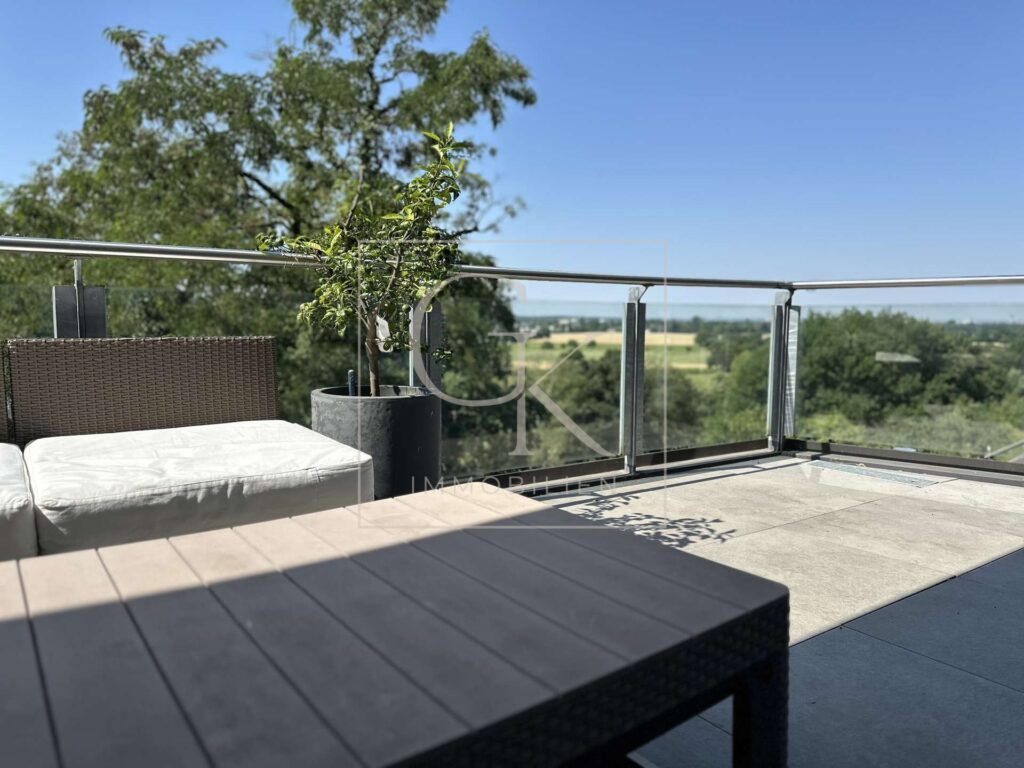 Balkon mit Ausblick
